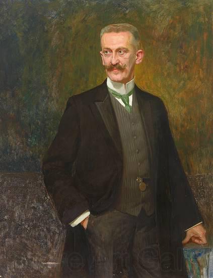 Heinrich Hellhoff Portrait Geheimrat Jungel